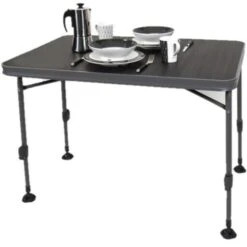 Camp4 Calvi Campingtisch, 100x68, Anthrazit