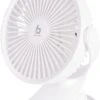 Bo-Camp Deluxe Tischventilator, USB, 1200mAh, Weiß