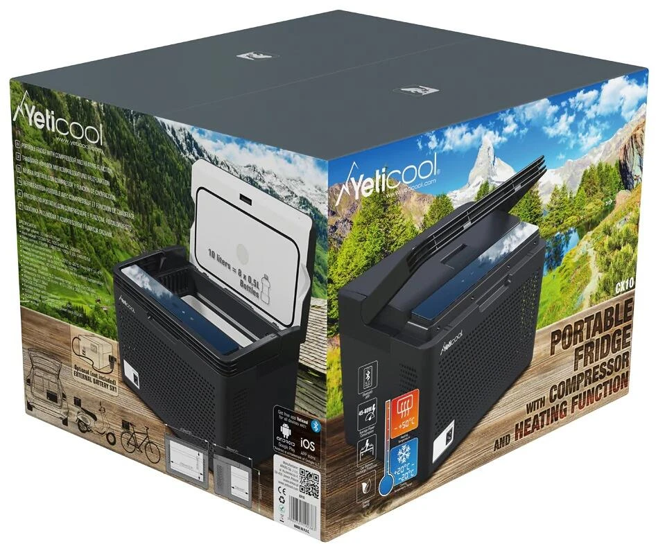 Yeticool CX10 Kompressor-Kühlbox, Mit Heizfunktion, 12/24/230V, 10L – Bild 11