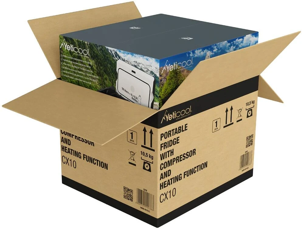 Yeticool CX10 Kompressor-Kühlbox, Mit Heizfunktion, 12/24/230V, 10L – Bild 12