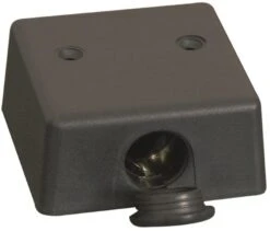 Gimeg Aufputz-Steckdose 12V, Schwarz