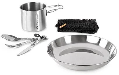 GSI Glacier Geschirr-Set, 5-teilig, 1-Person
