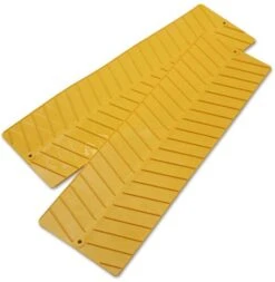 Kampa Grip Rutschfeste Badezimmermatte, Doppelpack, Gelb