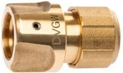 GEKA Plus Schlauchstück Trinkwasser, 3/4", 19mm MS DVGW VP550