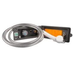 RK Reich Versorgungsklappe Mit Schalter, Grau