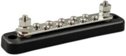 Victron Energy Victron Busbar Mit 2 Hochstromverbindungen Und 10 Schwachstromverbindungen, 150A, 70V