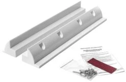 WATTSTUNDE HXH53/W Solarmodul Halterung ABS, Kunststoff, Weiß