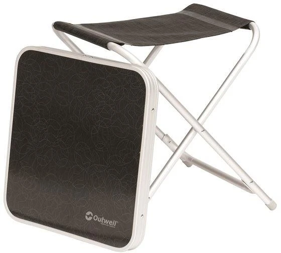 Outwell Baffin 3-in-1 Tisch, Hocker Und Fußbank, 42x42x46cm, Grau/schwarz