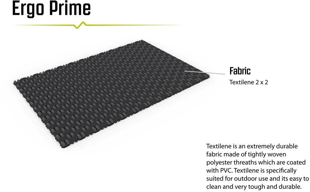 Outwell Baffin 3-in-1 Tisch, Hocker Und Fußbank, 42x42x46cm, Grau/schwarz – Bild 5