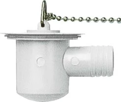 Carysan Siphon Geruchsverschluss Mit Sieb, Stopfen Und Kette, 19mm
