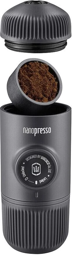 Wacaco Nanopresso Espressomaschine, Tragbar, Grau