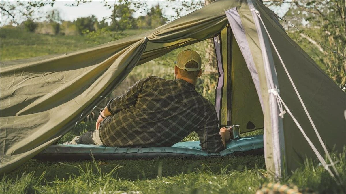 Robens Challenger 3XE Tunnelzelt, 3-Personen, 220x300cm, Grün – Bild 9