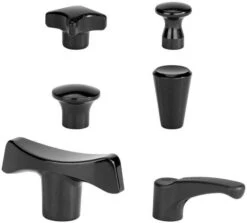 Brugger FlexiMAGS Griffe/Halterungen, Schwarz