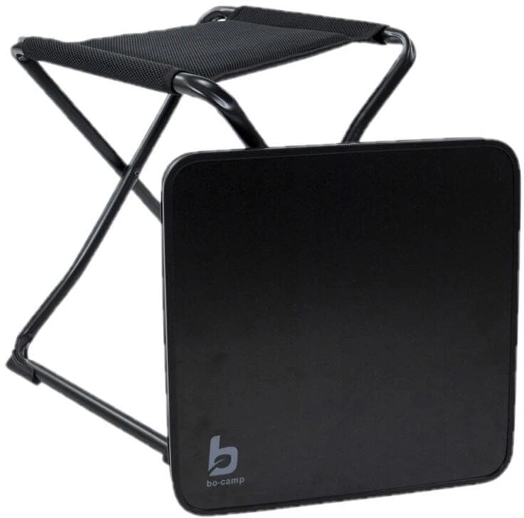 Bo-Camp Hocker Mit Tischplatte, Schwarz – Bild 3