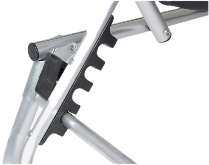 Bo-Camp Campingliege Mit Sonnenschutz, Schwarz – Bild 3