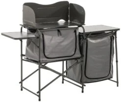 Travellife Toledo Campingküche, Faltbar, Dunkelgrau