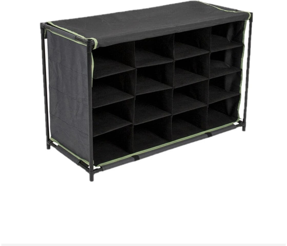 Bo-Camp Organizer Campingschrank, 16 Fächer, Grau