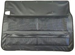 Mayr Schiebetürverkleidung Mit Reißverschlusstaschen, Schwarz