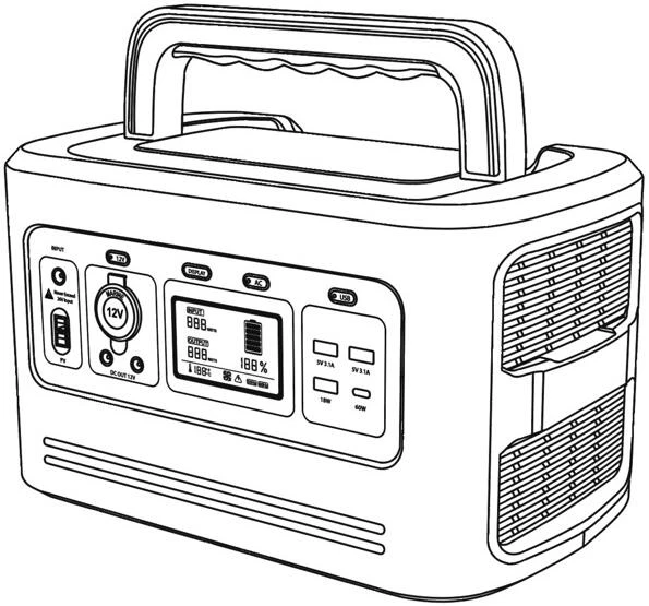Carbest LithPowerUnit 48, Sinus-Inverter, Wechselrichter 500W – Bild 7