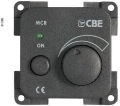 CBE System 10.000 Dimmer, 12V, Schiefergrau