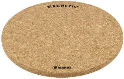 Metaltex Magnet Topfuntersetzer, Kork, 2er-Set