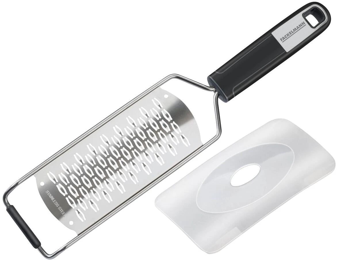 Fackelmann Sense 2-Wege Handreibe, Schwarz/silber – Bild 2