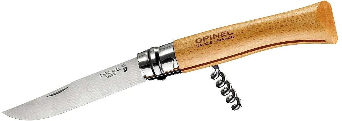 Opinel Outdoor Brotzeit-Set, Dunkelblau, 3-teilig – Bild 4