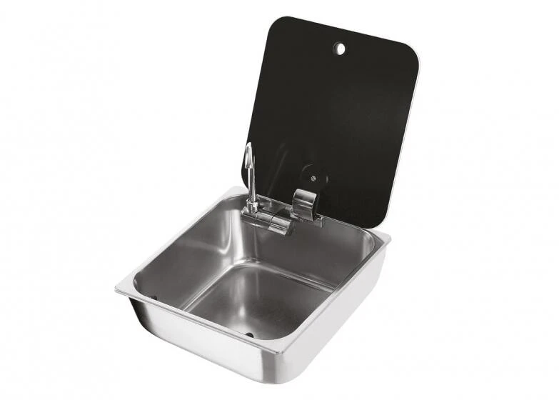 Can LR1760 Edelstahl Spüle Mit Wasserhahn