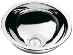 Can LA1410 Einbauspüle, Ø 290x120mm, Edelstahl