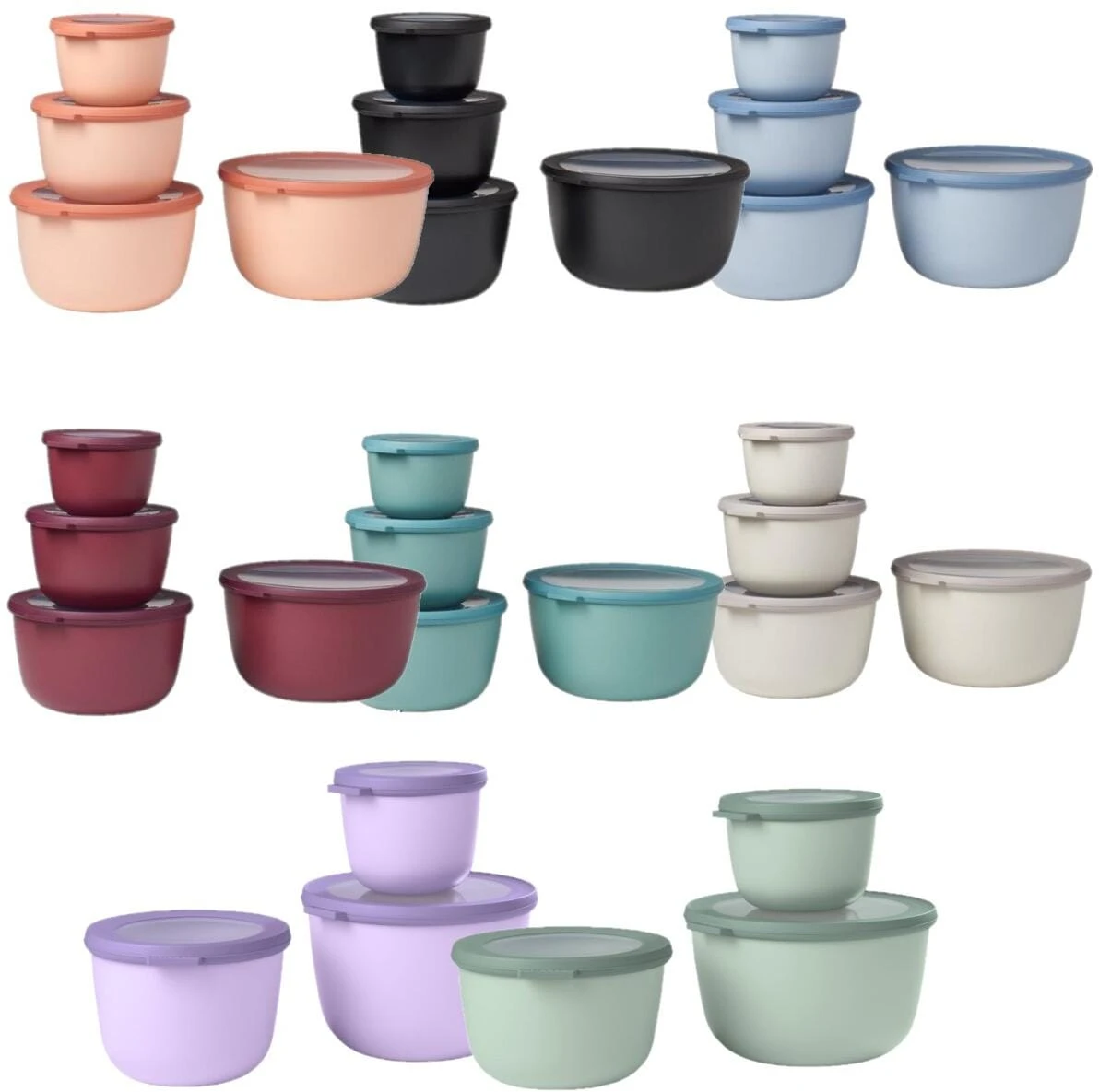 Mepal Cirqula Multischüssel-Set, Rund