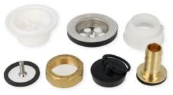 Dusch-Ablaufgarnitur Luxus Typ D, 19mm