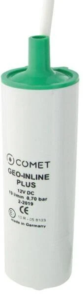 Comet GEO-INLINE-PLUS Außenpumpe, 19l/0,7bar