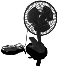 Carbest Auto-Ventilator 12V Mit Klammerhalterung