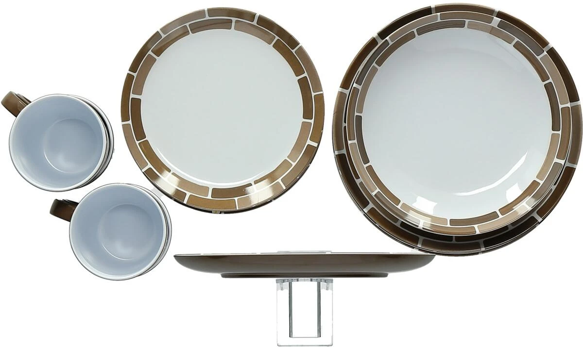 Brunner Chocolate Geschirr-Set, 16-teilig – Bild 2