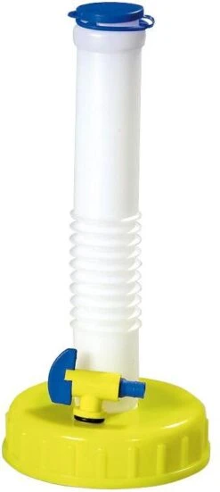 Comet DIN 96 Verschluss, Mit Ausgießer/Entlüftung