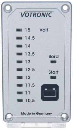 Votronic Duo-Akkutester S Mit LED-Anzeige, 12 V