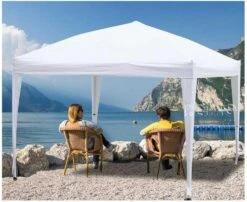 Seitenwand Für Zeltpavillion, 298x213m, Weiß