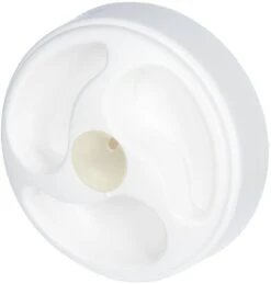 ZADI Tankschloß, 3-Griff, Ohne Zylinder & Schlüssel, Weiß