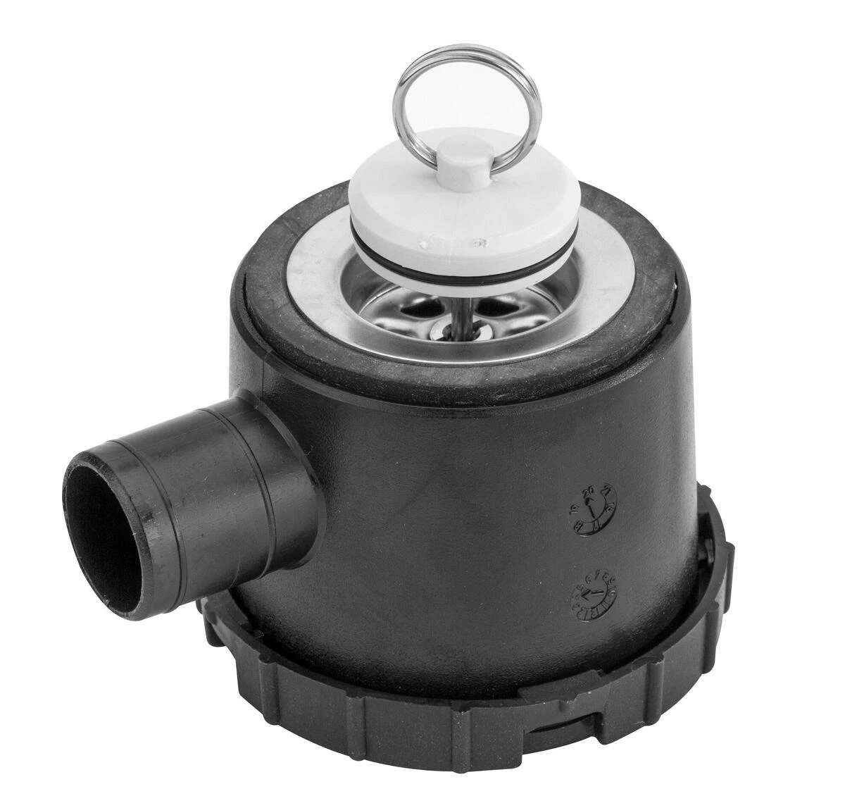 RK Reich Siphon Mit Edelstahlsieb Für Abwassersystem, Ø 33mm