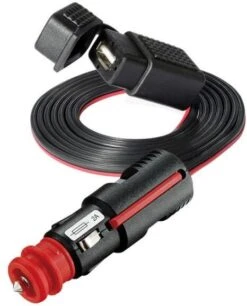 Pro Car Adapterkabel Mit USB, 1A, 12V, 1,8m