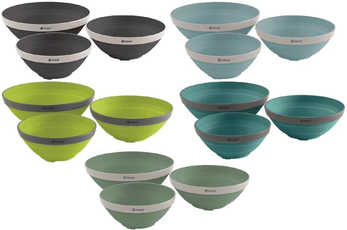 Outwell Collaps Schüssel-Set, Faltbar, 3-teilig