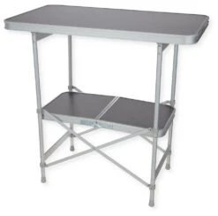 Falttisch Mit 2 Ebenen, 72x40x82cm