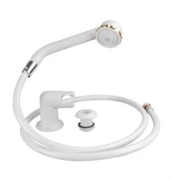 Barwig Riva Duschset, Weiß, 4-teilig