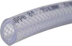 Druckschlauch Für Heißwasser, Transparent, ø10mm, 5m