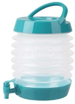 Camp4 Faltbarer Wasserspender 5,5 Liter, Petrol