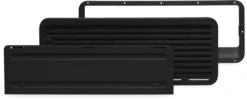 Dometic LS 200 Lüftungsgitter-Set, Schwarz