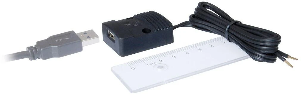 Pro Car USB-Aufbausteckdose 3000 MA Kunststoff – Bild 2