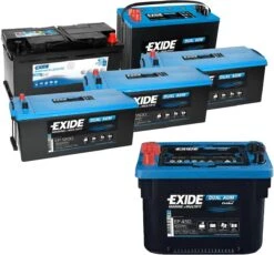Exide EP Dual AGM-Batterie