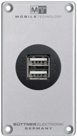 Büttner Elektronik MT USB-Panel 2, 2,5A, 12V