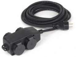 Carbest Steckdosenblock 4-fach Mit 5m Kabel